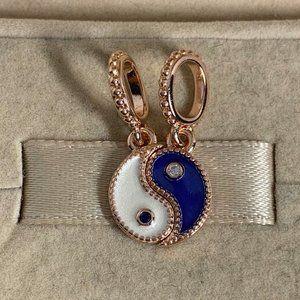 Pandora Splittable Yin & Yang Sparkling Dangle Charm